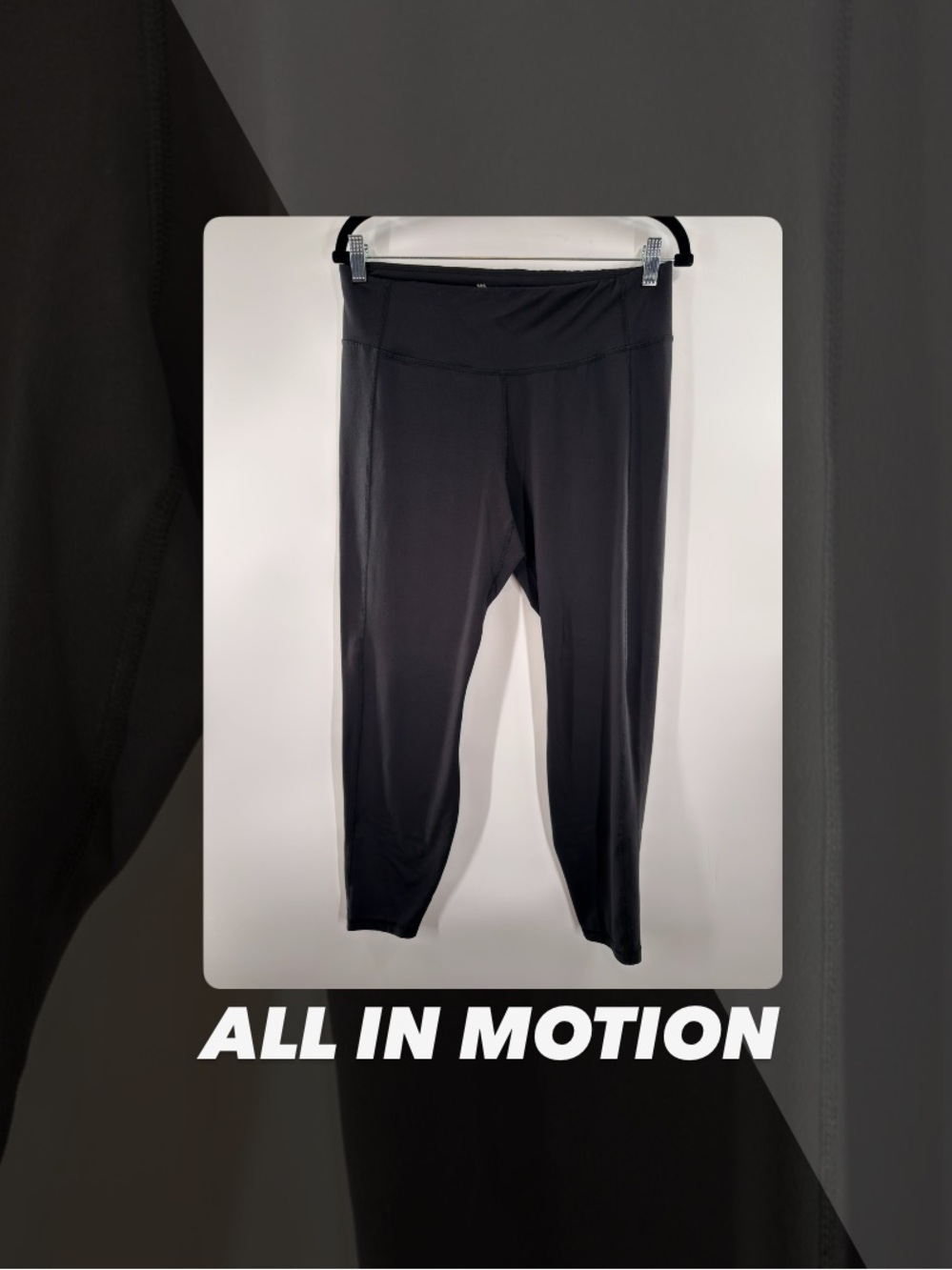 EUC All In Motion High Rise Cropped Leggings